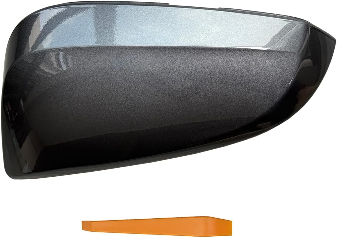 Passenger Right Side Mirror Cover Cap Compatible with Toyota Rav4 2013-2018 XLE/SE/LTD, 4RUNNER 2013-2023,RAV4 HV 2016 Gray Gray Right Passenger Side