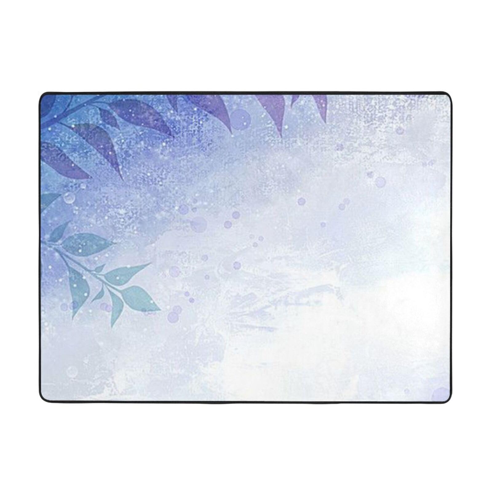 Tapis de yoga BAFAFA avec imprimé fleur de glace pour votre routine bien-être