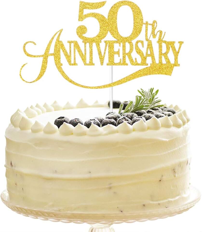 Amazon.co.uk 50th anniversary cake decorations