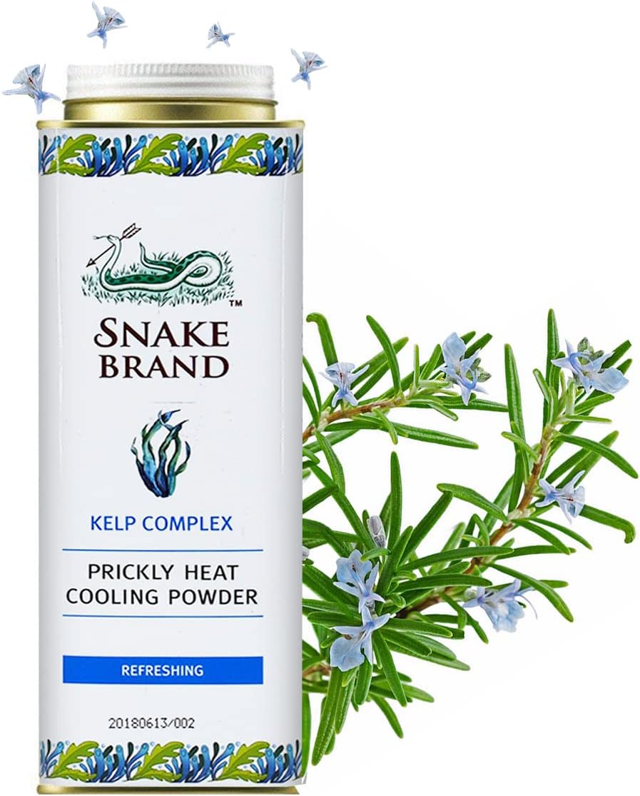 Prickly Heat Cooling Talcum Powder | For Heat & Rash Treatment (280g, Refreshing)