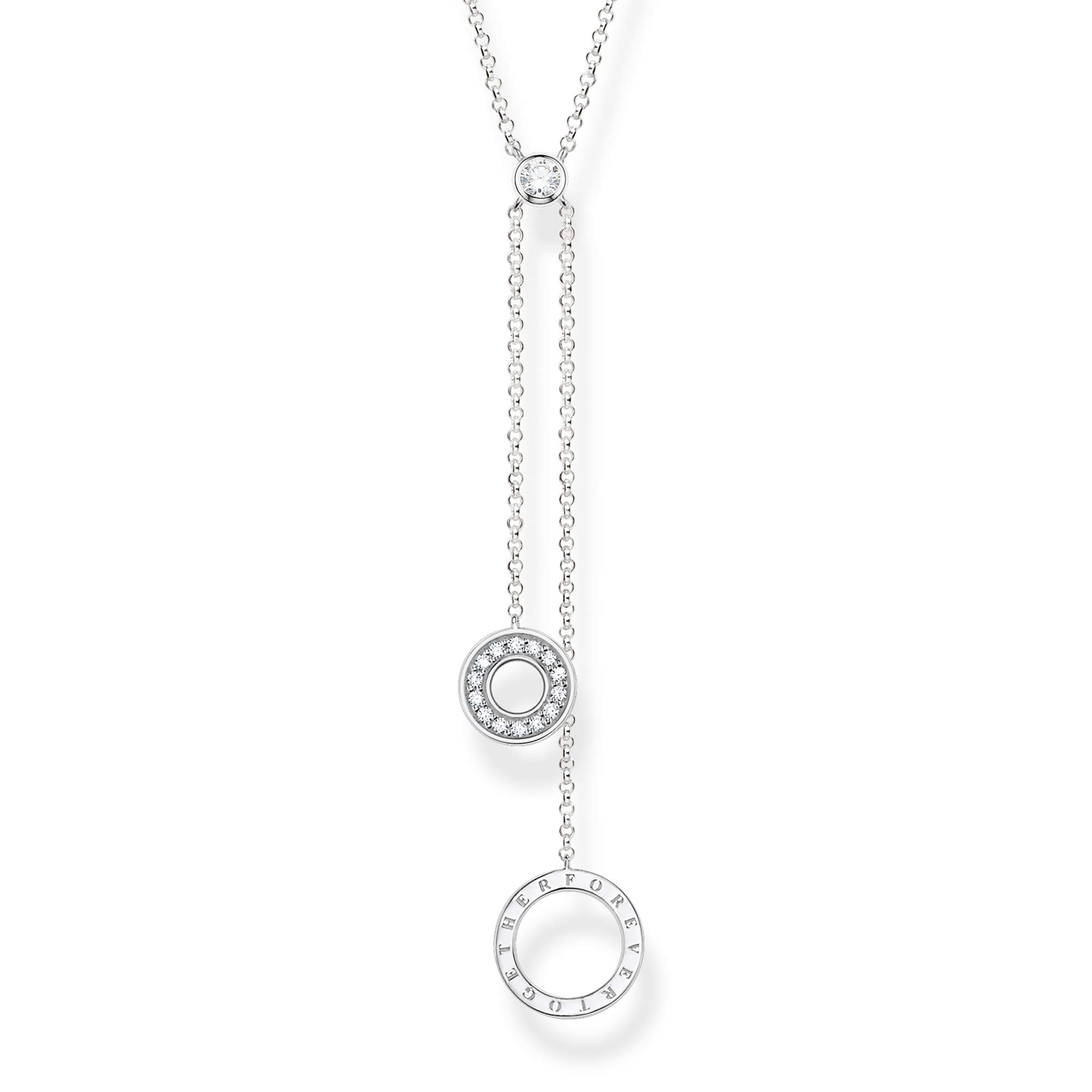 Thomas Sabo Women Necklace Together Forever 925 Sterling Silver KE1906-051-14