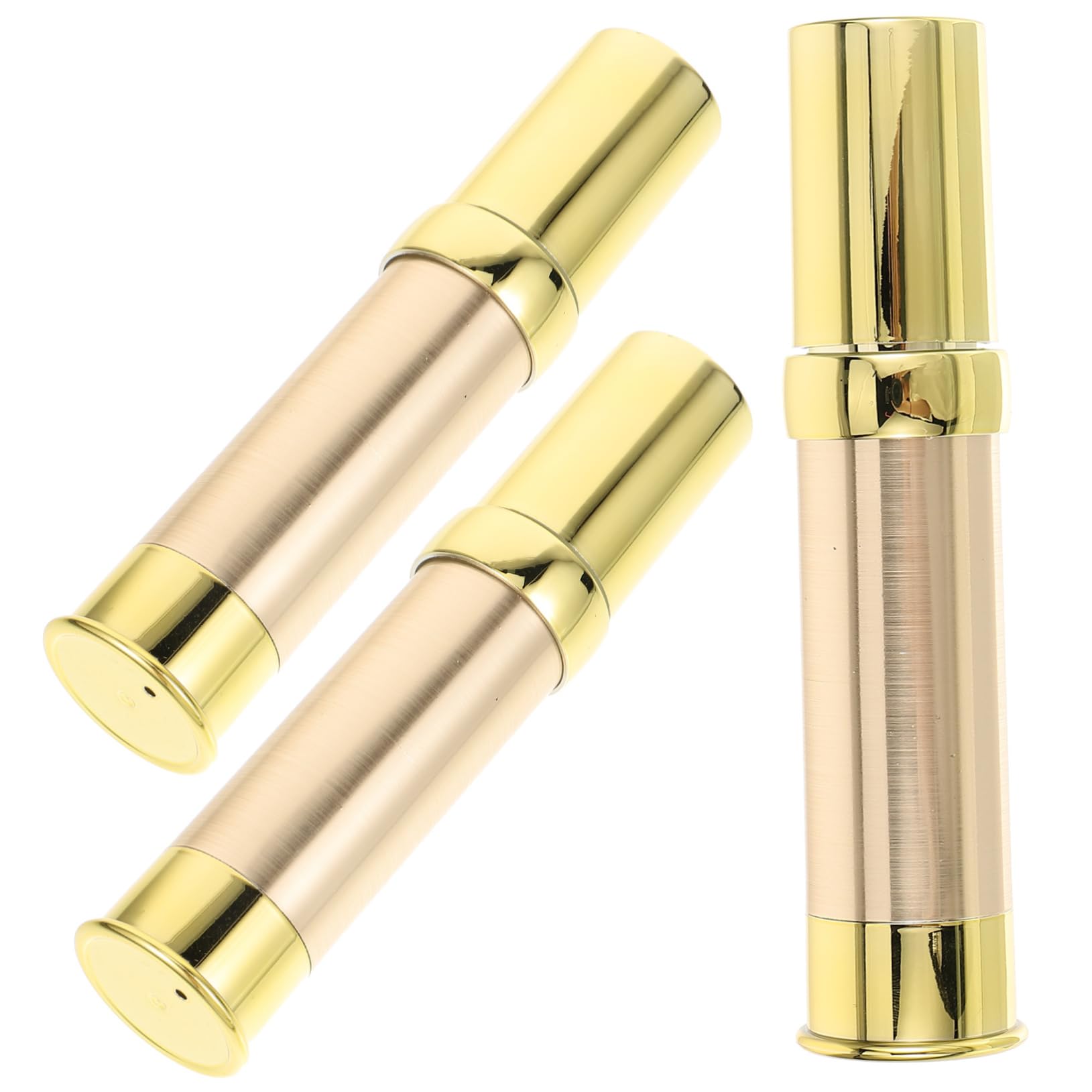 PACKOVE 5 set Flacone Per Lozione Sottovuoto Flacone Per Cosmetici Da Viaggio Portatile Con Pompa Piccolo Per Lozione Ricaricabile Dispenser 3 pezzi*5