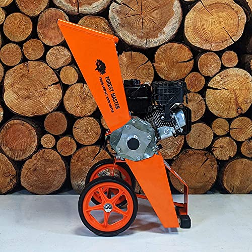 Forest Master Garten FM6DD-MUL 6HP Benzinhäcksler Gartenhäcksler Gartenhacker Holzhacker Holzhäcksler Trommelhäcksler… – Bild 4
