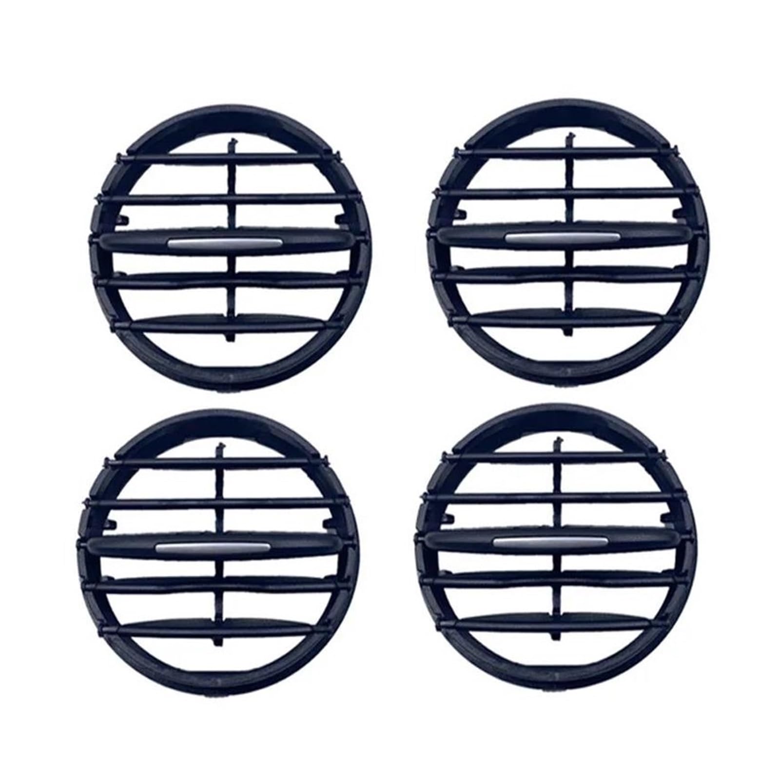 Bocchette Dell'aria Auto Dash Uscita Aria Vent Grill AC Pieghevole Diapositiva Clip Manopola Trim Per VW Per Tiguan MK1 5N 1 2007-2017 5N0819703 Bocchette Cruscotto Aria