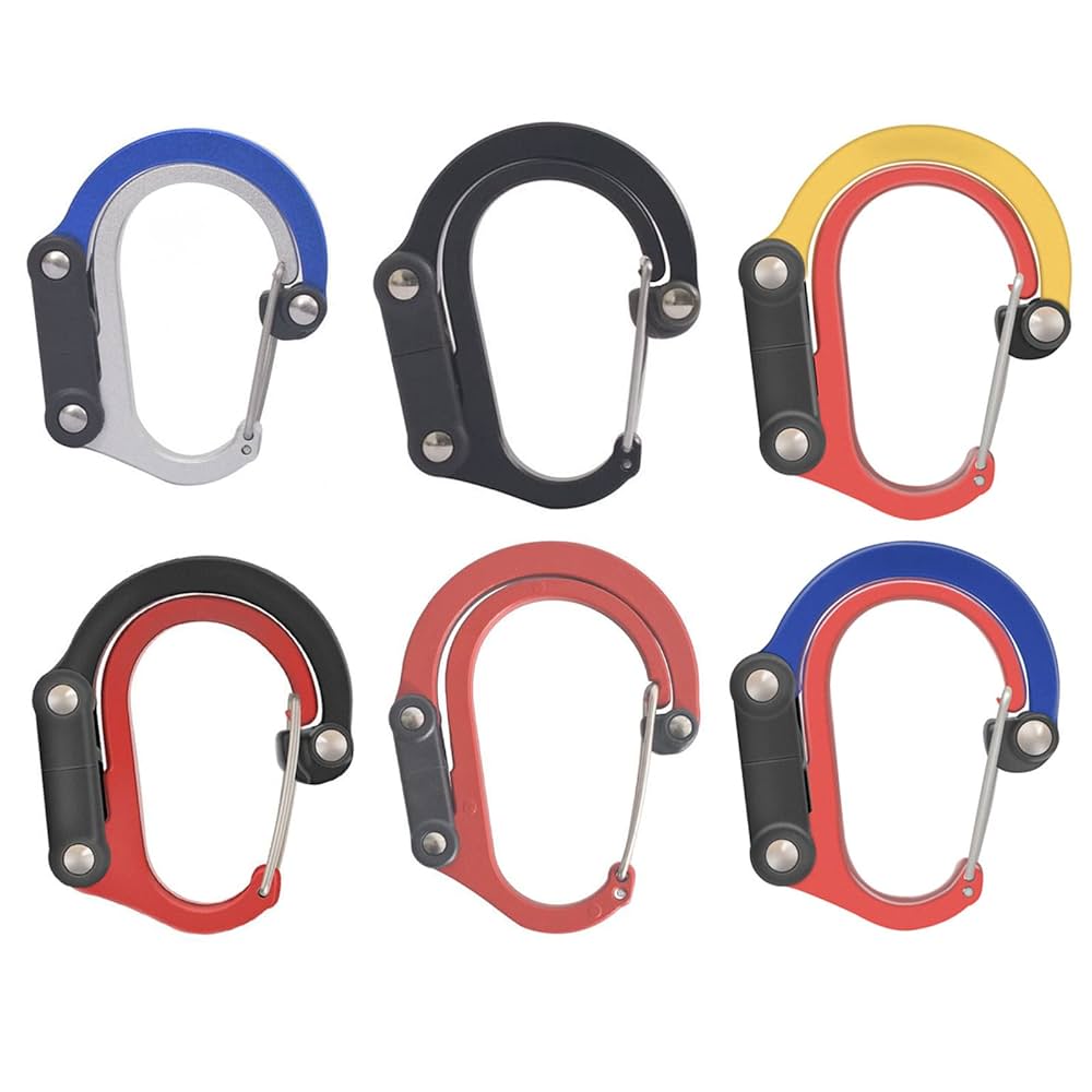 Amazon.co.jp: ヒーロークリップ 多機能 カラビナ 型 フック