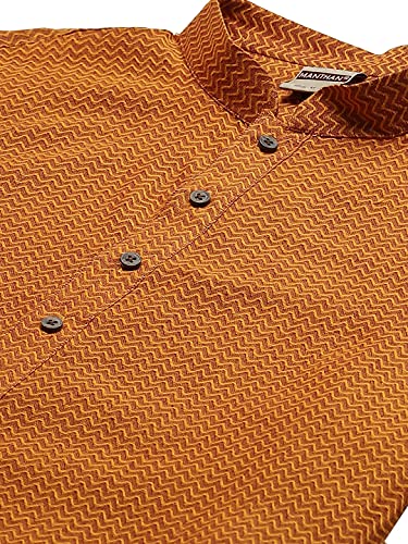Image of Manthan Cotton Kurta for Men