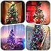 ASENEK Christmas Lights - Battery Operated String Lights 50 LED String Lights Mini Lights with Auto-Timer and 8 Lighting Modes for Christmas Wreath Party Wedding Garden Home Decoration, Multicolor