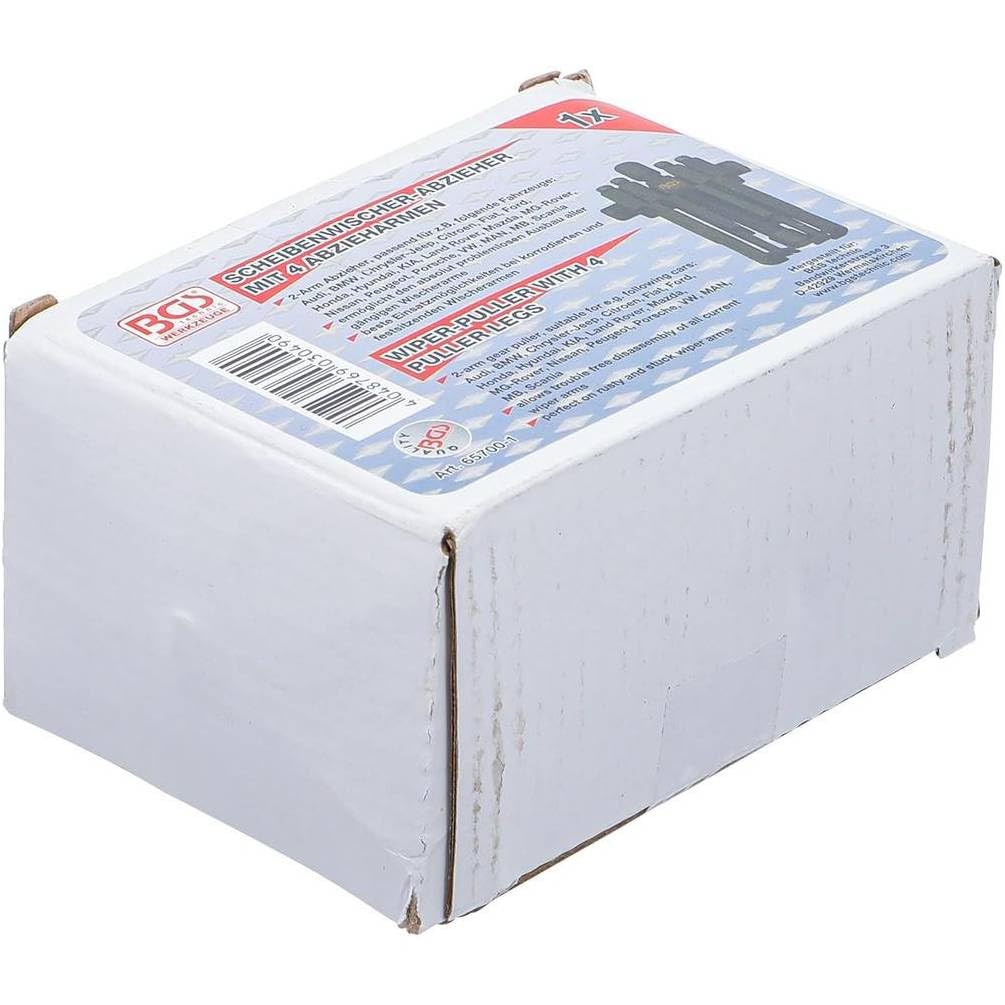D-Work - Estrattore per braccio per tergicristalli, 4 artigli, 15-55 mm, universale, in acciaio, smontaggio facile e sicuro