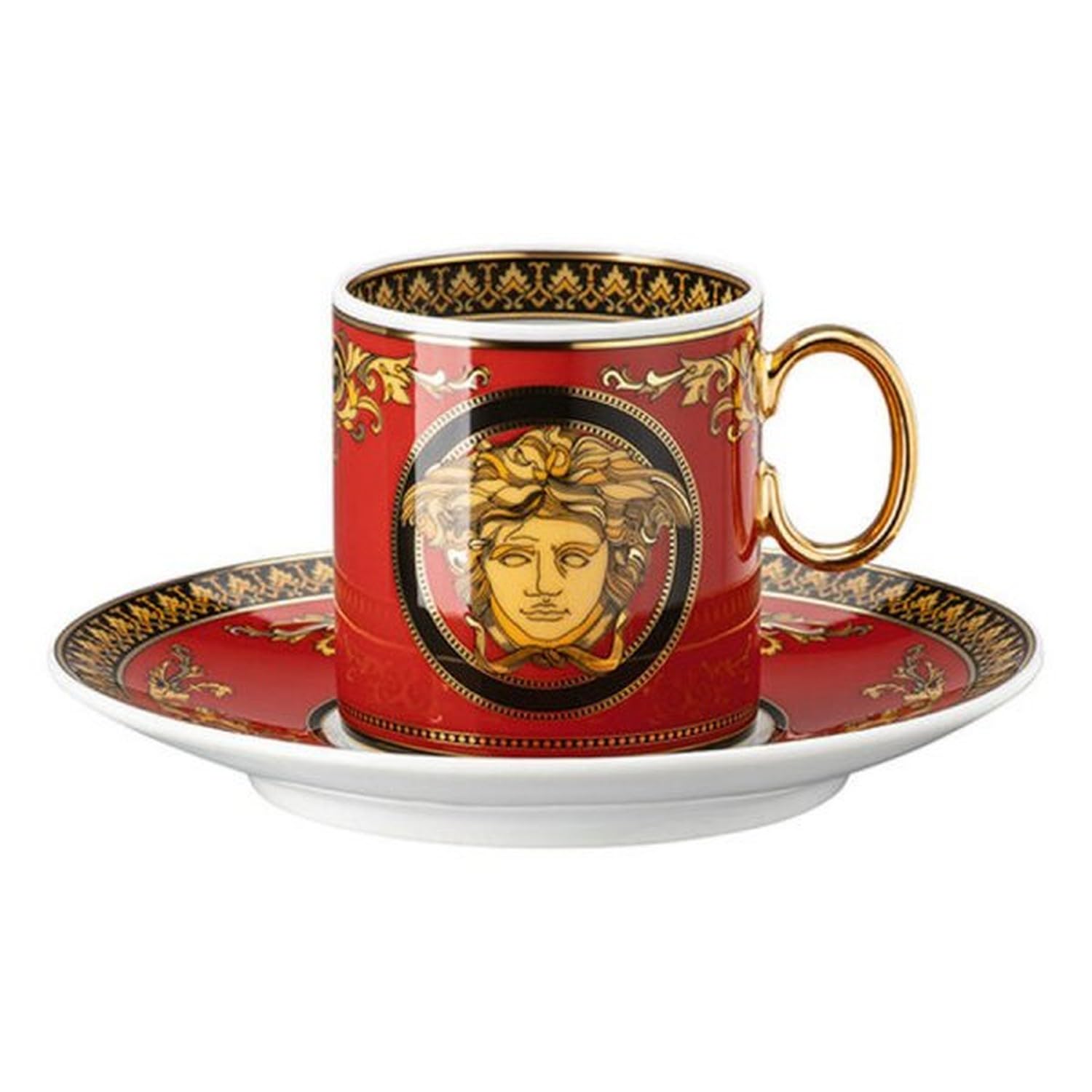 Versace Medusa filiżanka do espresso, 2-częściowy