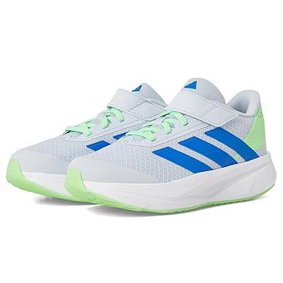 adidas Kids Duramo SL Elastic Lace Shoes (Little Kid) Kids Shoes Halo Blue/Bright Royal/Lime Burst