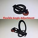 Solidt bygget, magnetisk cold shoe-telefonholder i helmetal.