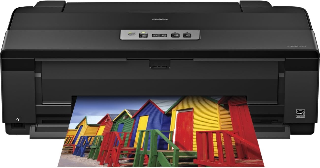 Epson Artisan 1430 Wireless Color Wide-Format Inkjet Printer (C11CB53201)