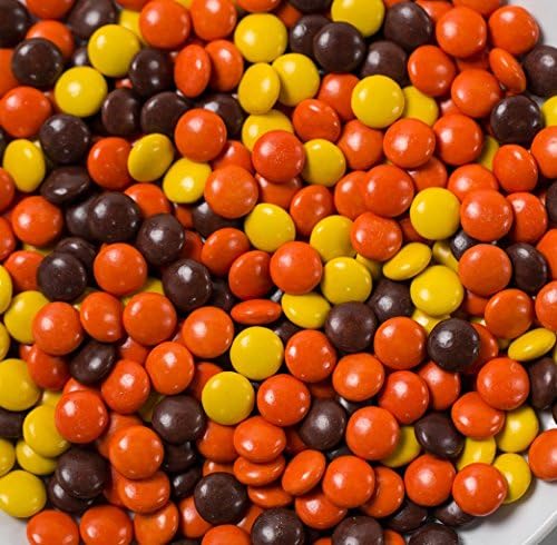 Hershey's Pieces, Unwrapped, Bulk (7 Pounds) Delicious Peanut Butter in a Crunchy Candy Shell - Great for Easter, Baking, Snack Mixes, Ice-Cream Toppings and More!