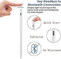 Vista 3 de Lápiz óptico para iPhone 14 Pro Max, punta fina, dibujo preciso y preciso, compatible con Apple iPhone 14 Pro Max y más tabletas Negro