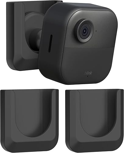 Miniatura 10 de Soporte de montaje adhesivo de pared para cámara Blink Mini, soporte de montaje de cámara duradero con fuerte adhesivo para cámara Blink Mini