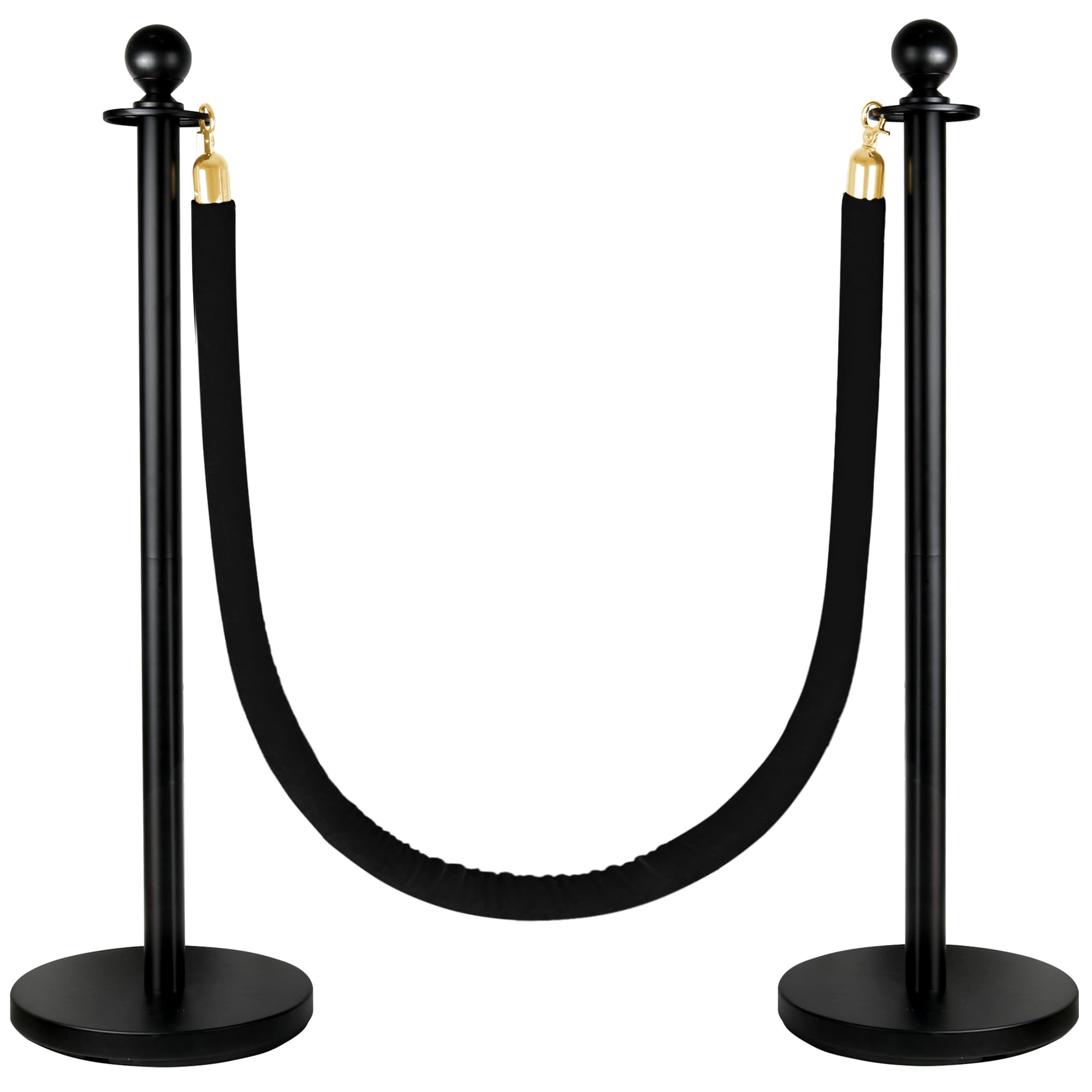 Stanchions & Velvet Ropes - Crowd Control Barriers -1