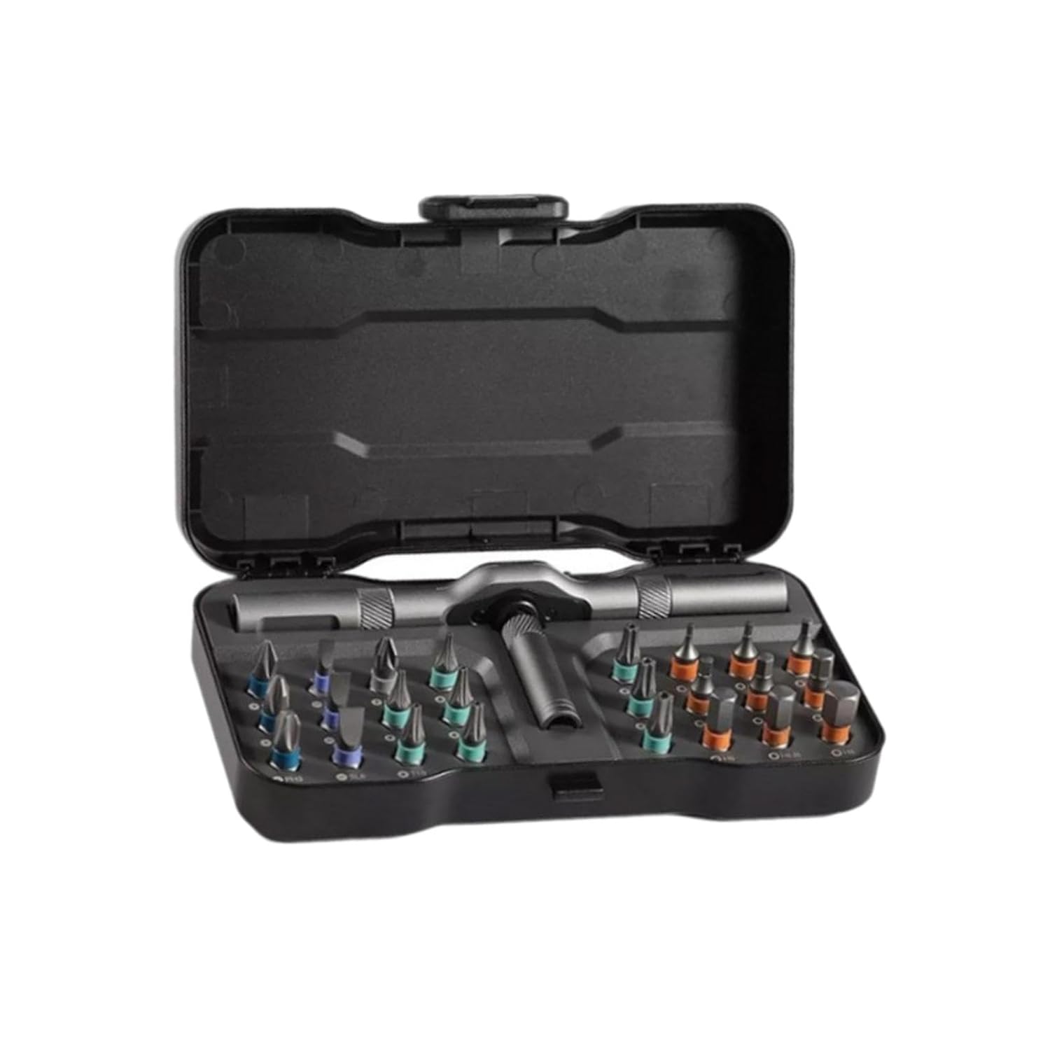 Baoblaze 24 in 1 Ratchet Screwdriver Set Portable Sturdy Convenient Labor Saving Multipurpose Professional Repair Tool Household Tool