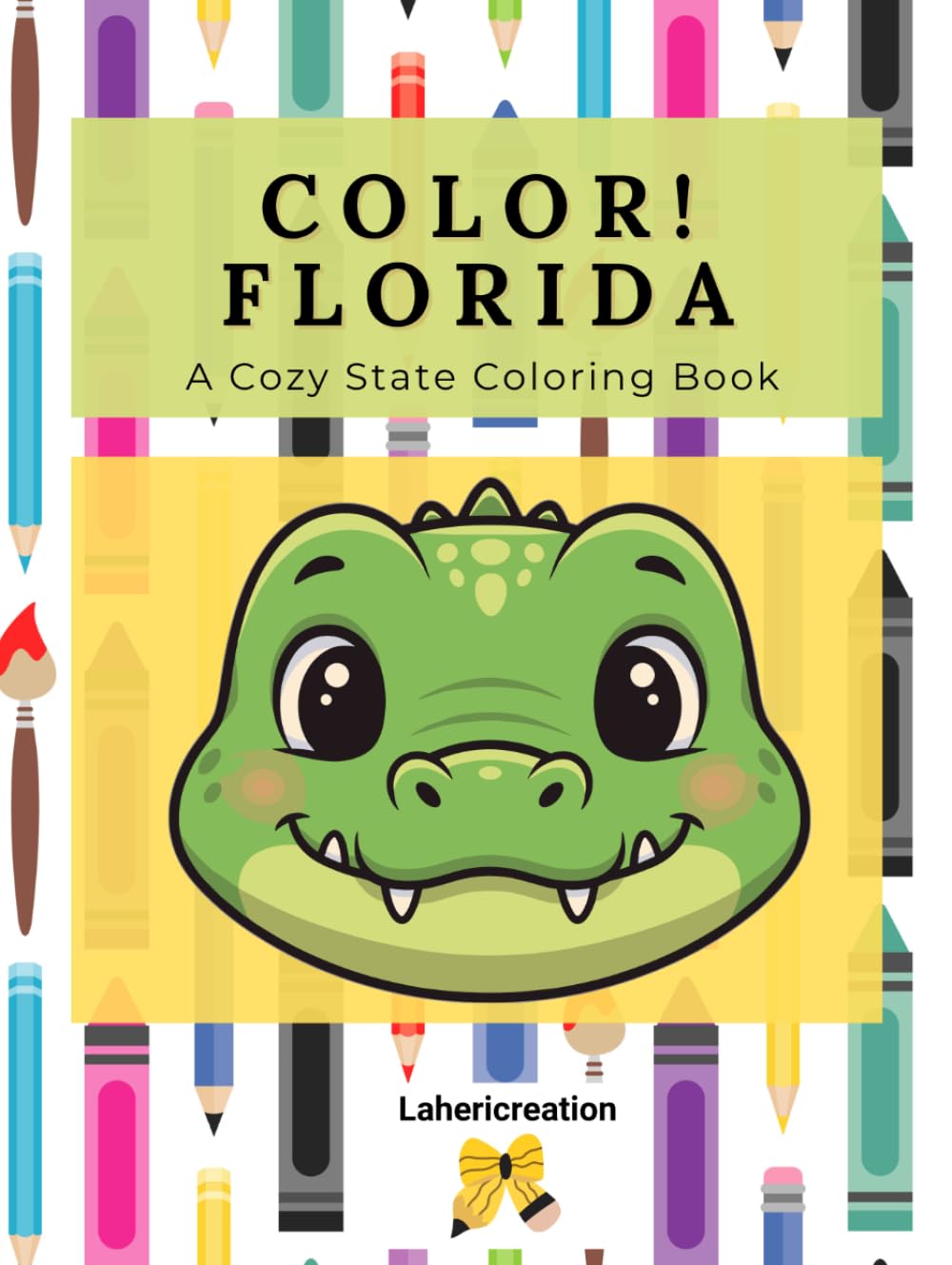 Color Florida: A Cozy State Coloring Book: Relaxing Scenic Designs Inspired by Beaches, Wildlife and Coastal Landscapes