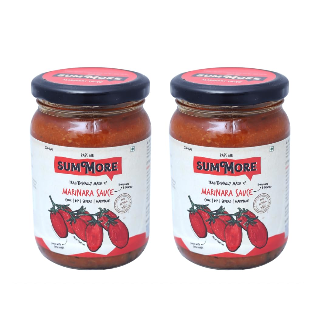 Summore Marinara Sauce| Combo of 2 jars (280gms each) | Italian peeled tomatoes | Pizza pasta sauce | Slow cooked| Traditionally made | No artificial preservatives (B0DCSLLGCF) Amazon Price History, Amazon Price Tracker
