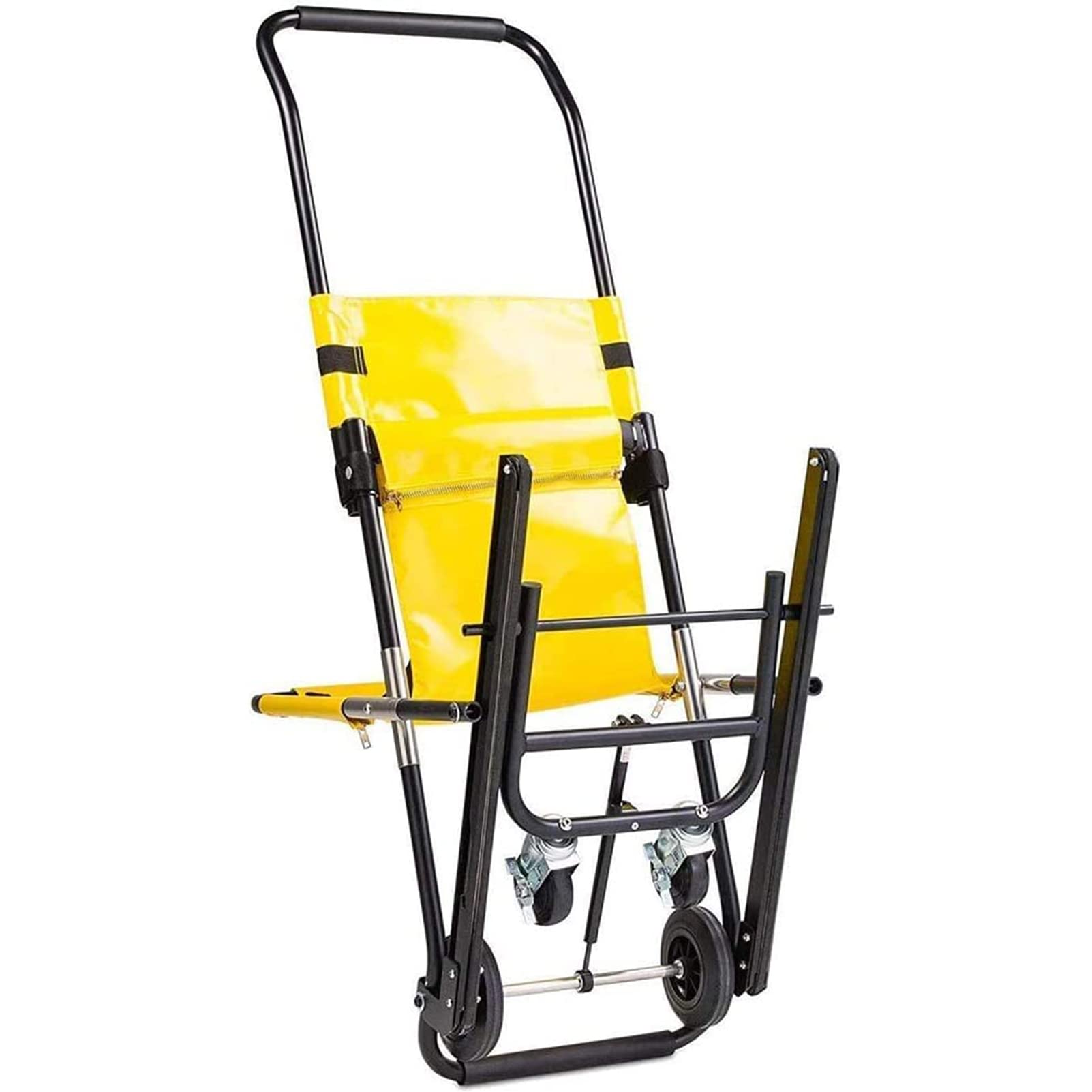 Silla Plegable para escaleras, Elevador de Rescate de Emergencia, Ambulancia, Bombero, Elevador de evacuación, Camilla para escaleras, Camilla para Subir escaleras con Hebillas de liberación rápida,