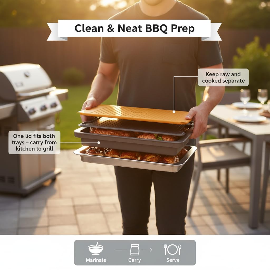 Yukon Glory BBQ Prep & Serve Set - 5 Piece -2 Yukon Glory BBQ Prep & Serve Set - 5 Piece -2