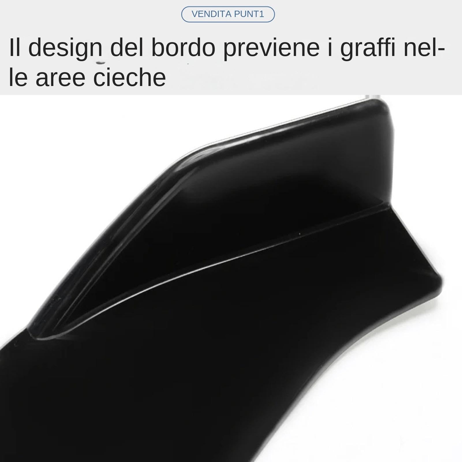 Splitter per Labbro del Paraurti Anteriore - Kit Corpo Regolabile a Cinque Stadi
