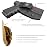 POLE.CRAFT Dermatoglyph IWB Kydex Holster for Glock 19 19X 23 25 32 45 (Gen 3 4 5) - Inside Waistband Carry Concealed Holster - G19 G19X G23 G25 G32 G44 G45 Pistol Case (Black, Right)