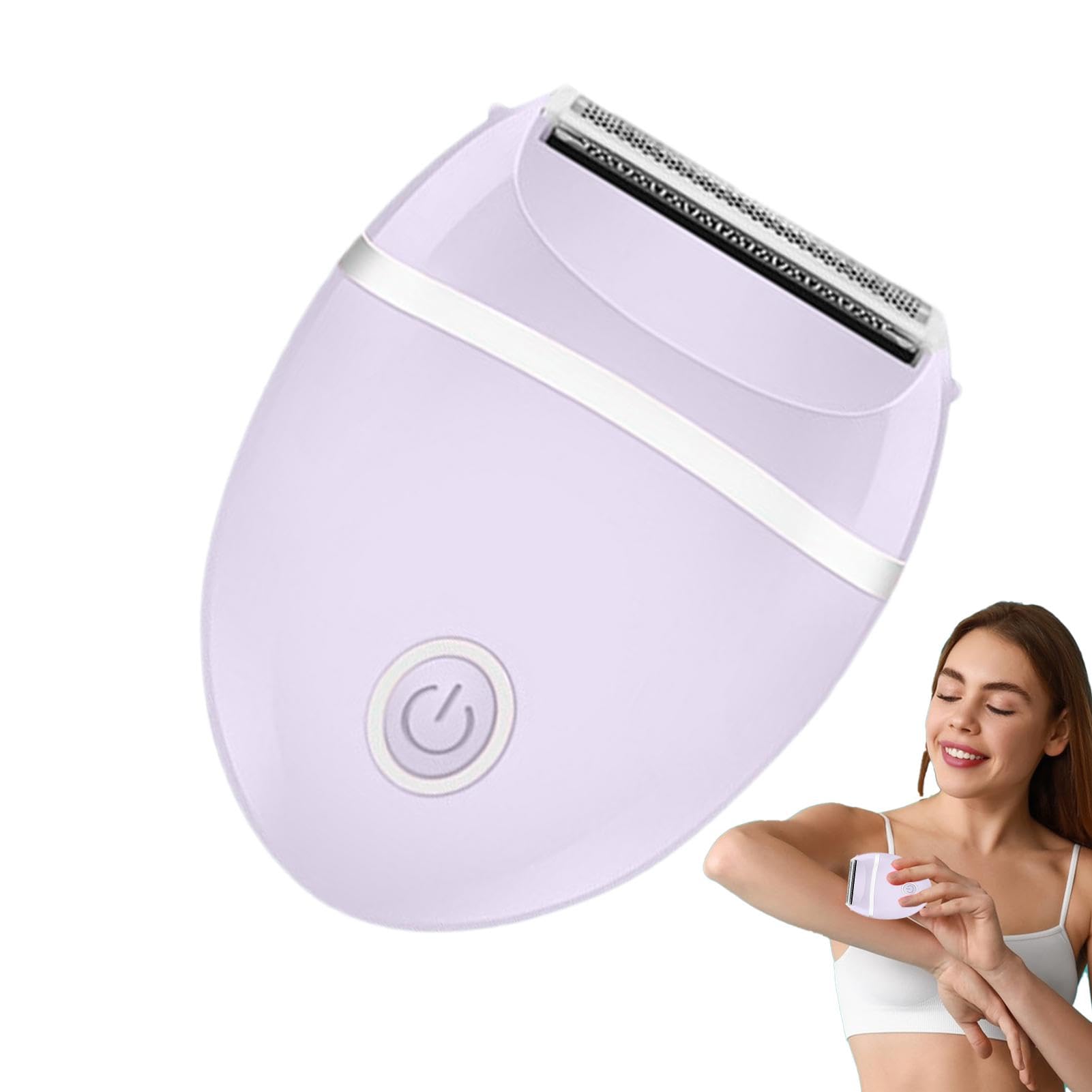 Maquinillas de afeitar para piernas,Afeitadora para mujeres - Máquinas de afeitar eléctricas Maquinilla de afeitar | Resistente al agua, recortadora de bikini, maquinillas de afeitar para el cuerpo, m