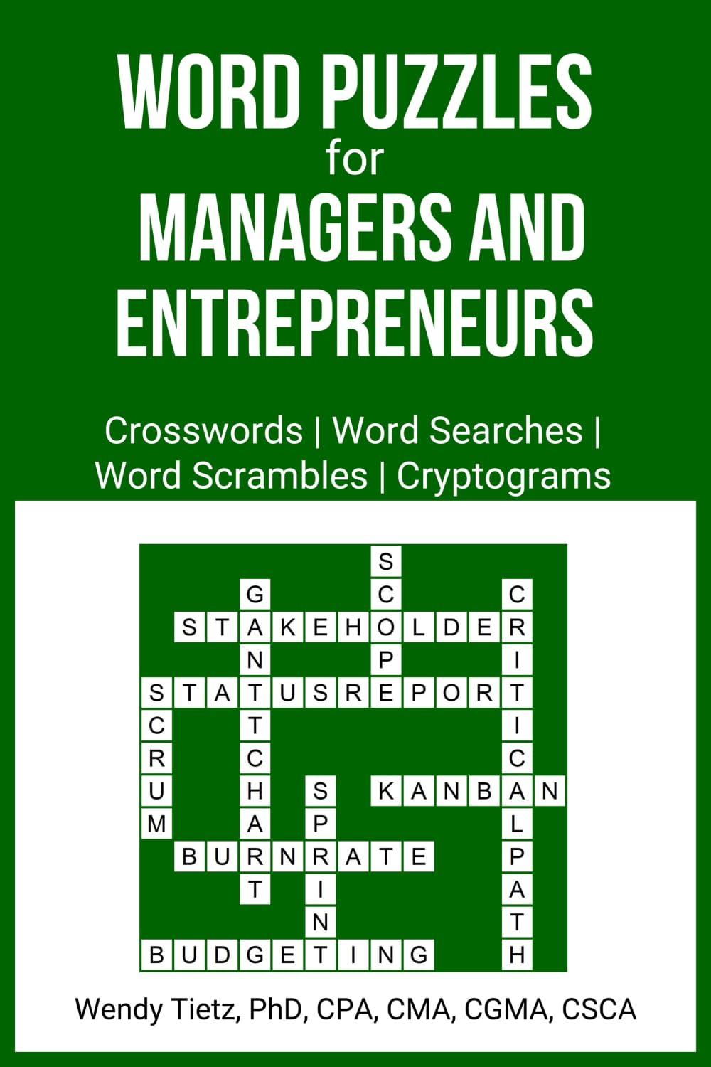 Word Puzzles for Managers and Entrepreneurs: Crosswords | Word Searches | Word Scrambles | Cryptograms