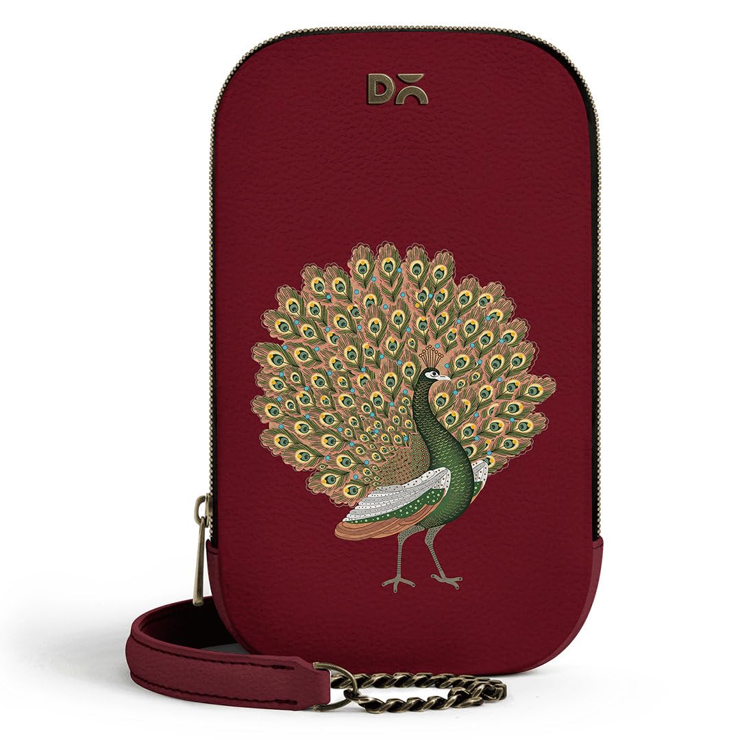 See full amazon price history chart for DailyObjects Printed Tallboi Sling Crossbody Bag For Women| Maroon Peacock Print Vegan Leather Purse With 1 Compartment & 3 Slip Pockets Inside| Zip Closure With Brass Chain Strap| Stylish & Durable DailyObjects Printed Tallboi Sling Crossbody Bag For Women| Maroon Peacock Print Vegan Leather Purse With 1 Compartment & 3 Slip Pockets Inside| Zip Closure With Brass Chain Strap| Stylish & Durable (B0832S7QRY) Amazon Price History, Amazon Price Tracker