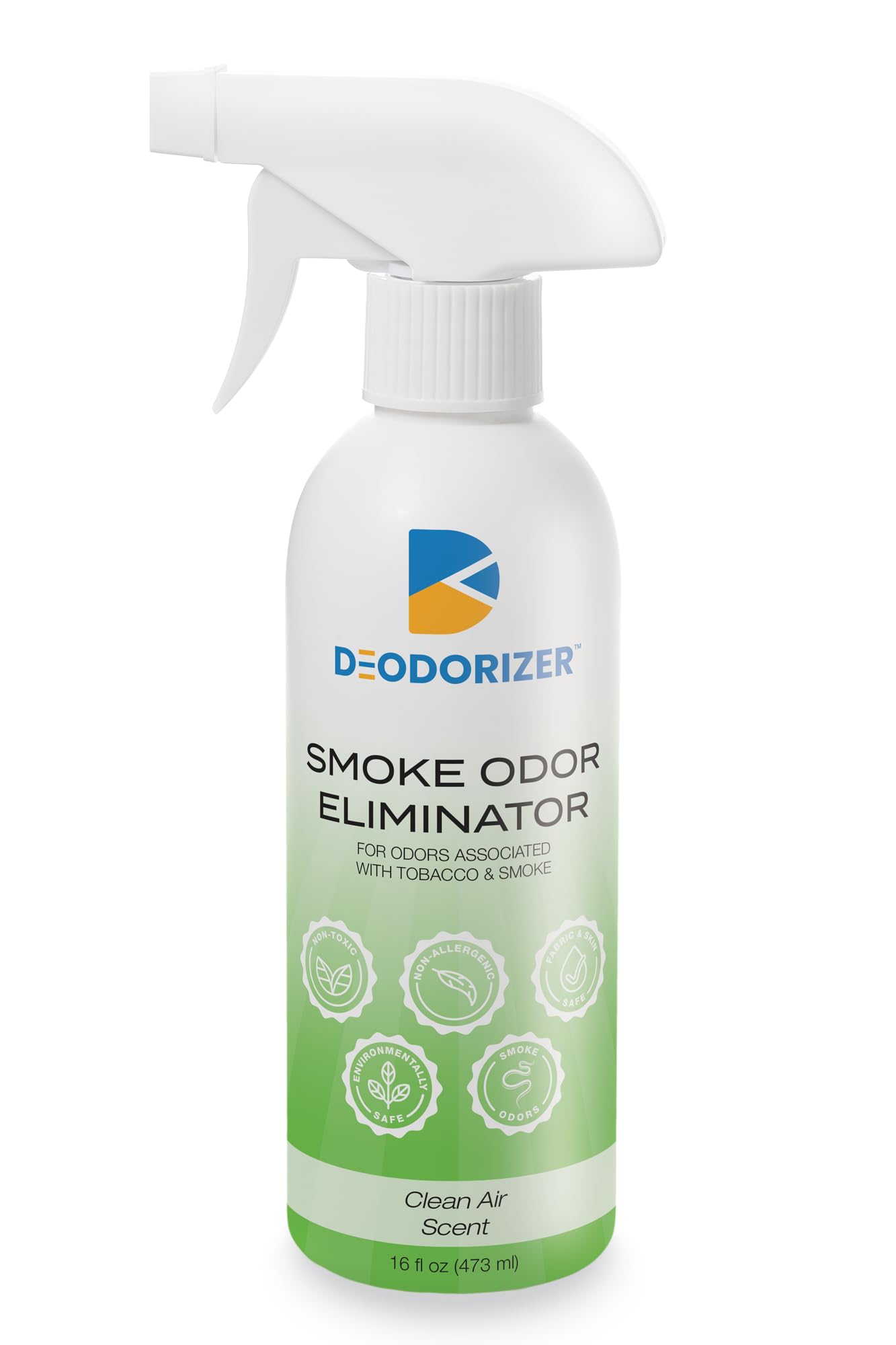 D-Odorizer Smoke Odor Eliminator - Remove Odors Caused by Tobacco and Smoke - Clean Air Scent - 16oz Spray
