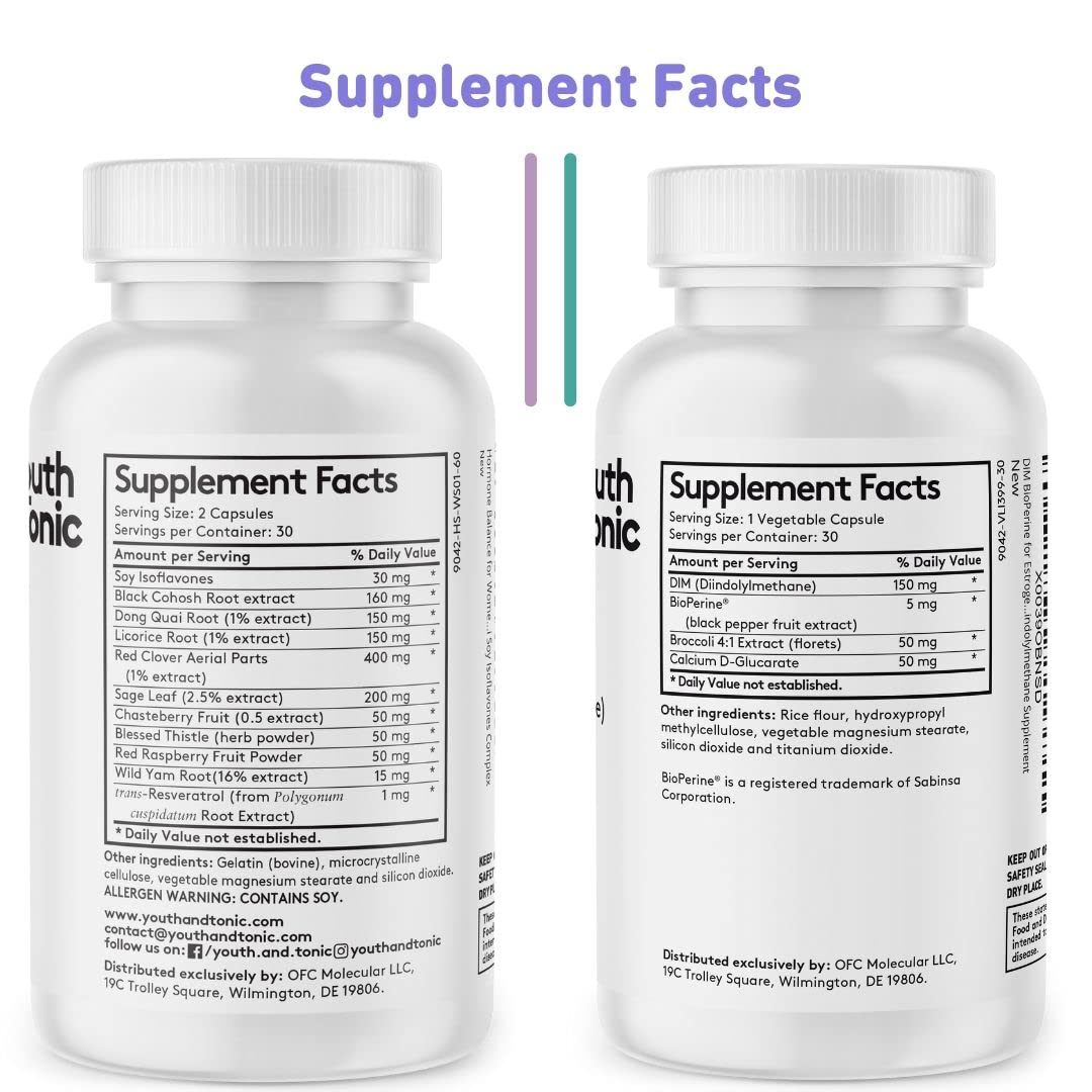 Youth & Tonic Perimenopause Hormone Balance Supplement for Women — Amazon image 10
