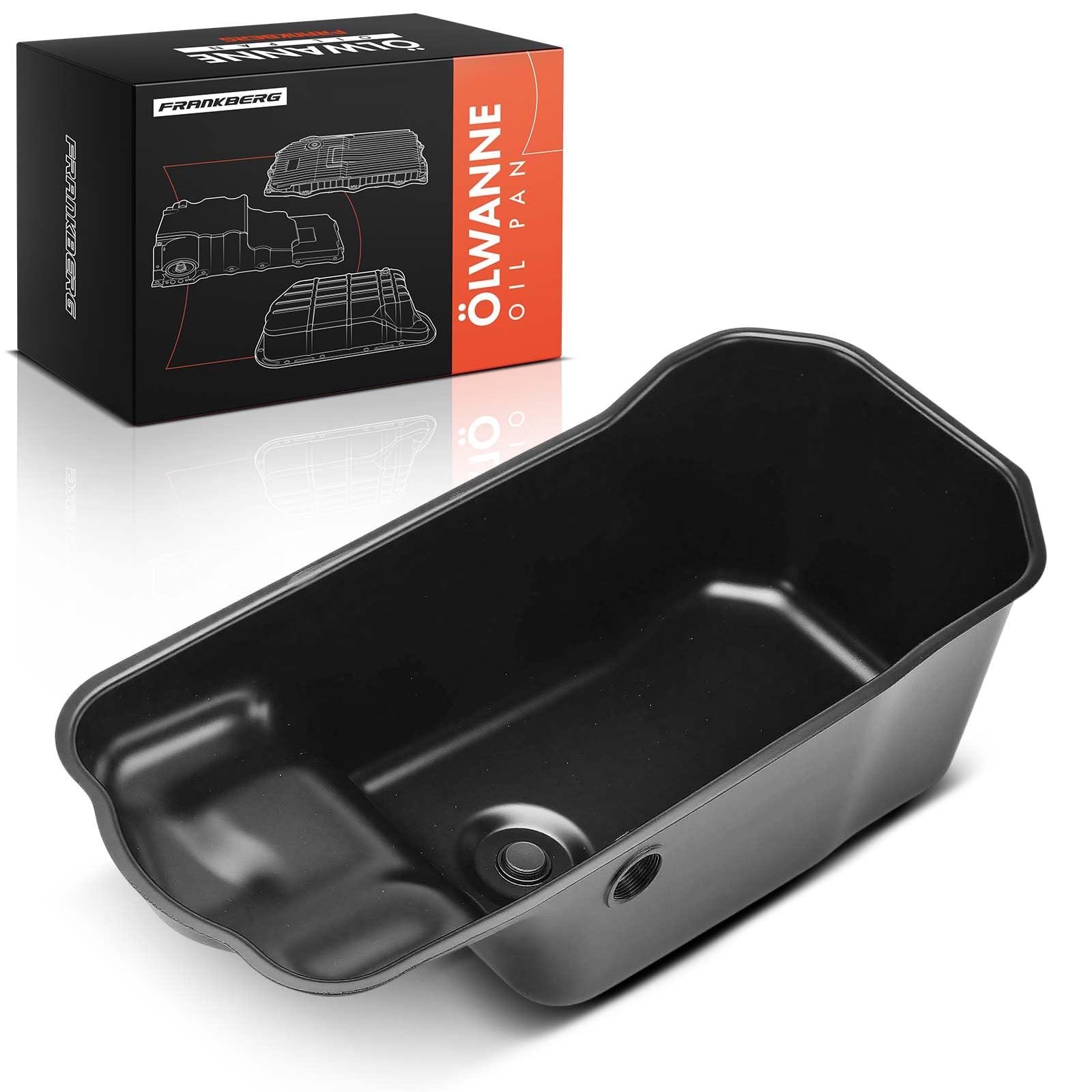 Frankberg Coppa dell'olio coppa dell'olio motore 504337008 | Compatibile con: Scatola per flebo giornaliera, Daily V Box, Pianale/telaio Daily V