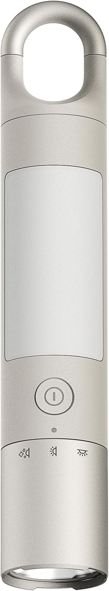 Flashlight Duo, USB-C Rechargeable, Dual Light Source, Colorful Ambient Light, IPX4 Waterproof, SOS & Strobe, 1000 Lumens, Multifunctional Hanger, Magnetic Absorption, 65h Long-Lasting