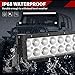 YITAMOTOR 52 Inch Led Light Bar 300W Combo 2pcs 4