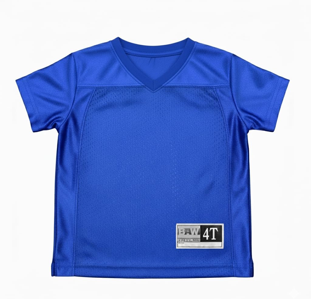 Premium Custom Toddler Football Jersey – Personalized Name & Number Kids Shirt, Baby Boys & Girls Game Day Gift