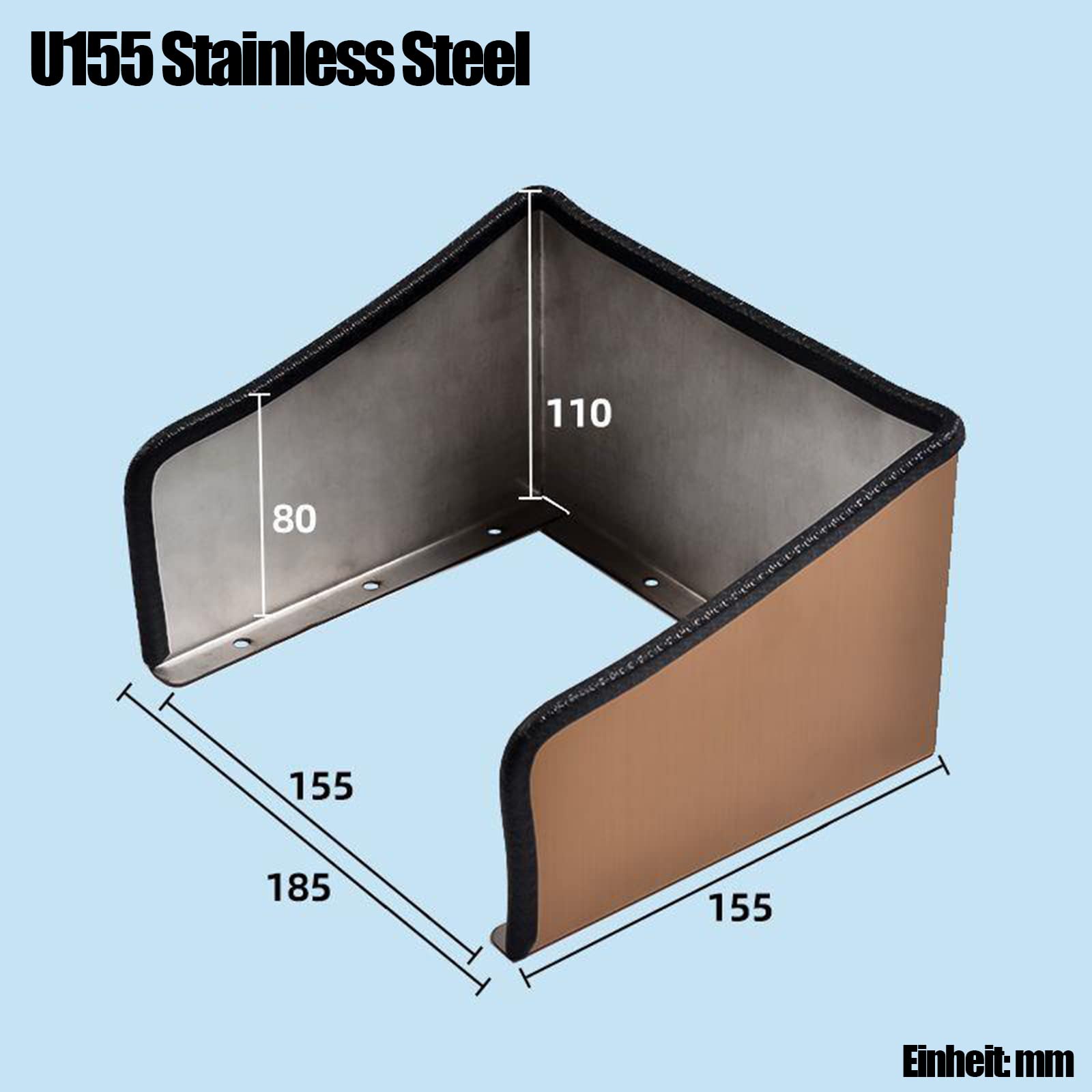 Copri Citofono Esterno | Metallico Impermeabile | Per Campanelli E Videocitofoni | Protezione Da Pioggia - Foto 8