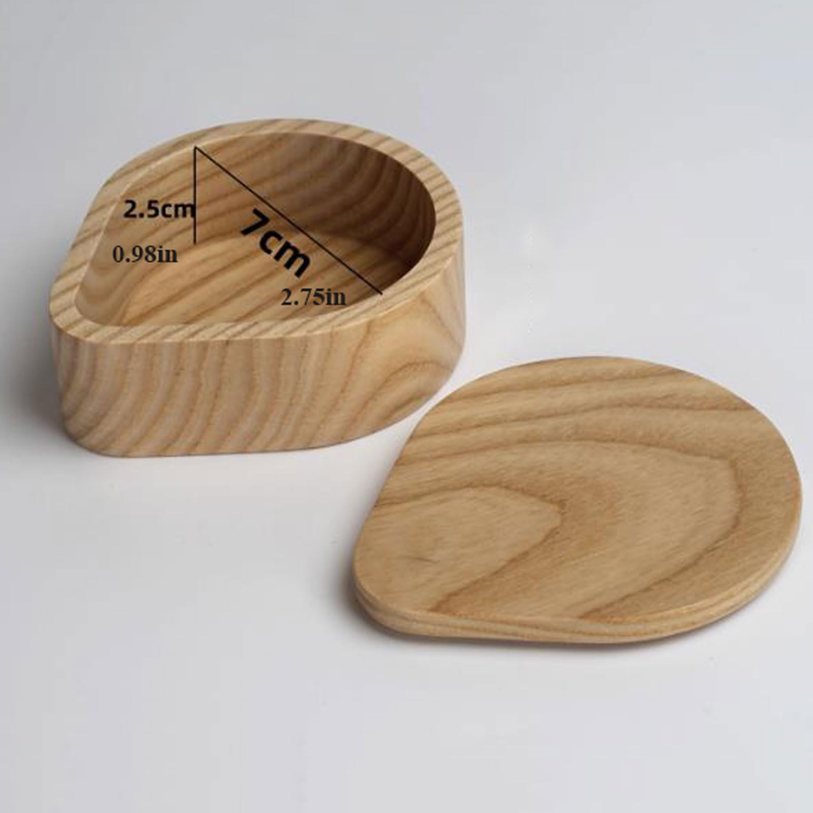 Porta filtro da caffè, contenitore in legno per filtro da caffè, con coperchio, dispenser per filtro da caffè, cesto filtro da caffè, decorazione bar, accessori per bar e caffè, colore: bianco
