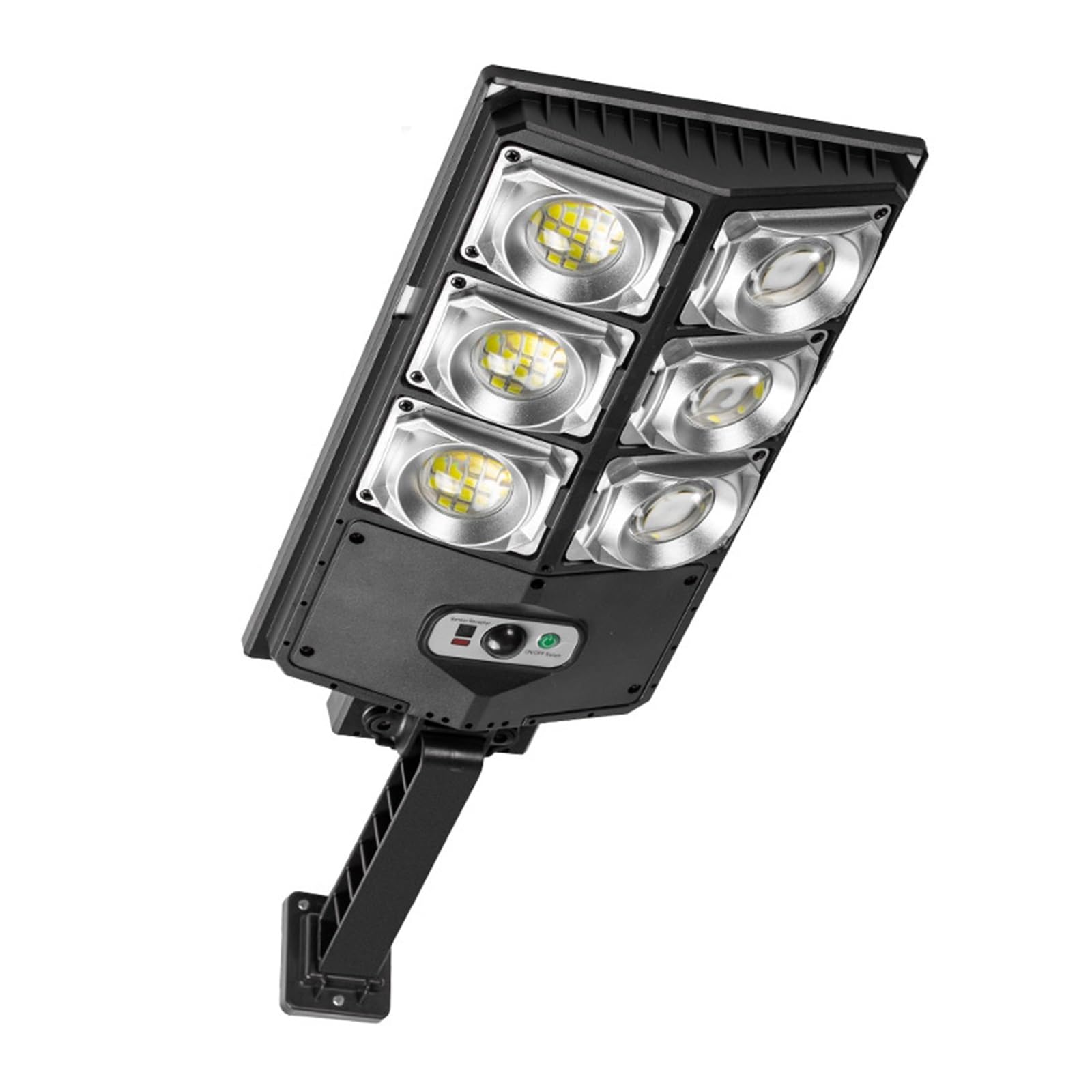 Słoneczna latarnia uliczna Silne światło LED Mała lampa uliczna Dwurzędowa lampa uliczna 504LED Solarna lampa ogrodowa Indukcyjna lampa uliczna Oświetlenie zewnętrzne Bardzo wysoka jasność przez całą