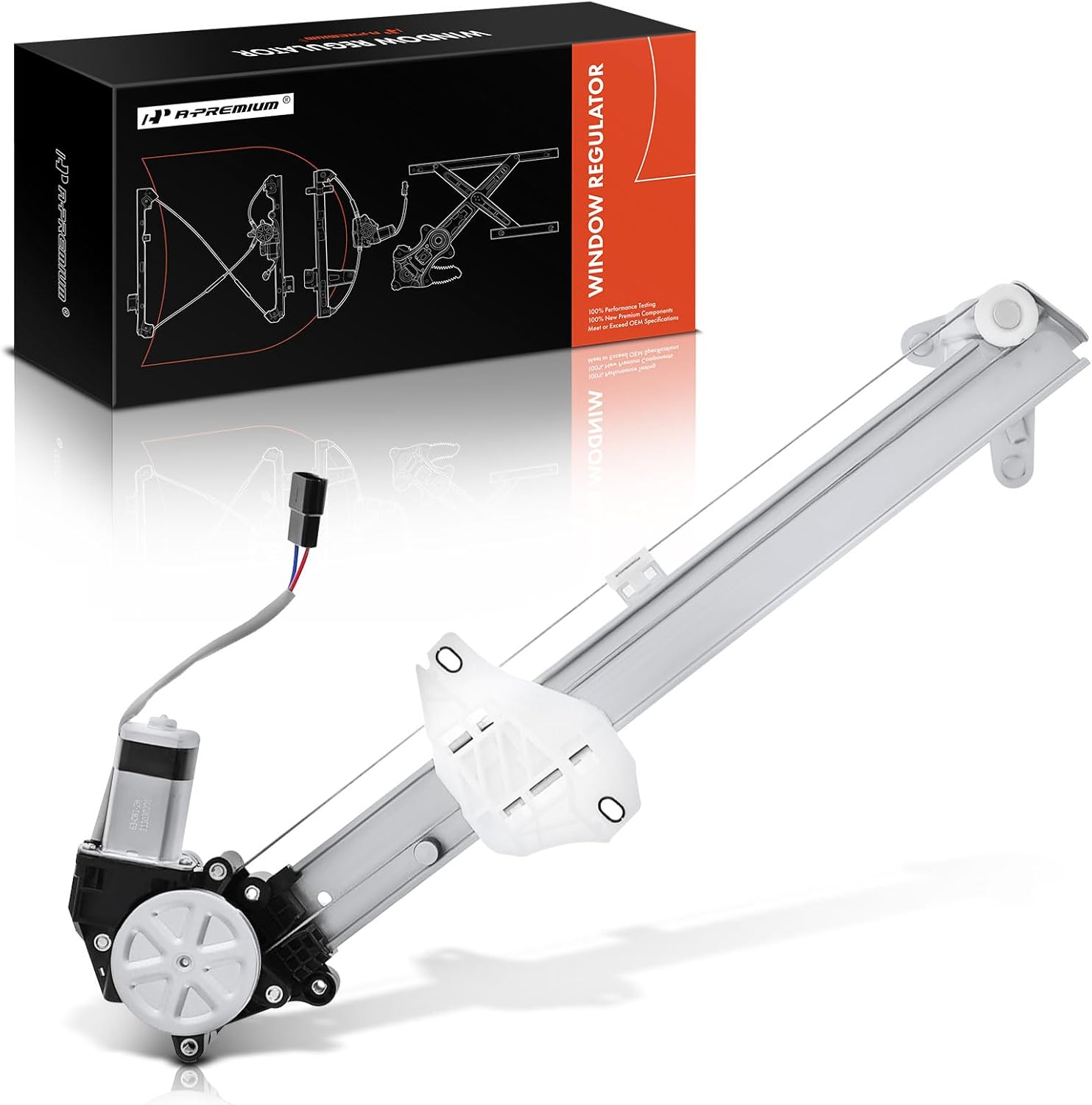 A-Premium Power Window Regulator with Motor Rear Driver Side Compatible with Honda CR-V CRV 2017 2018 2019 2020 2021 2022