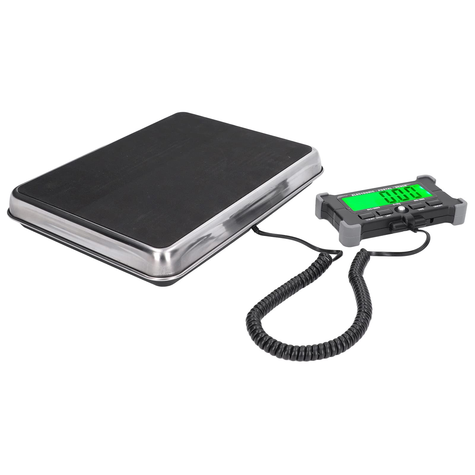 FTVOGUE Báscula de Envío de 200 Kg de Capacidad con Pantalla LCD y