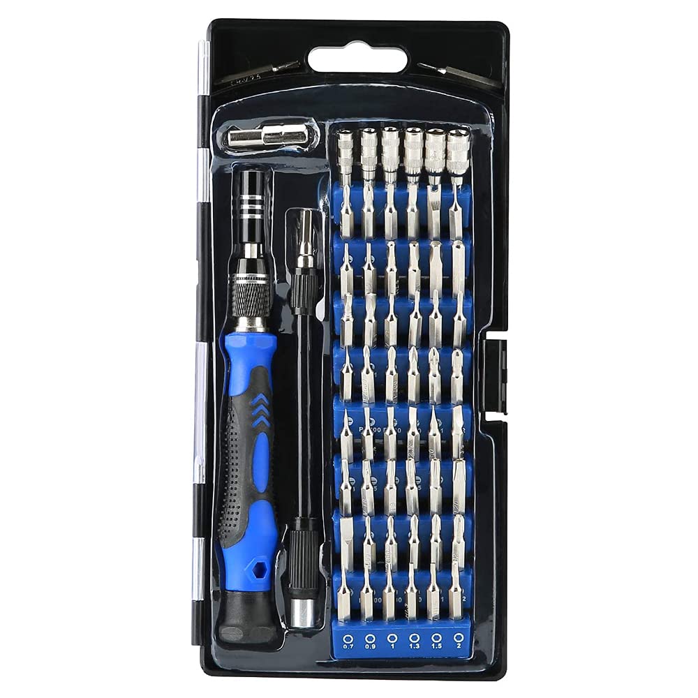 ORiTiPrecision Screwdriver Set, 58 in 1 with 54 bits Magnetic Screwdriver Kit with Flexible Shaft, Stainless Steel Professional Repair Tools Kit for Phone, Smartphone, Laptop, PC, Camera