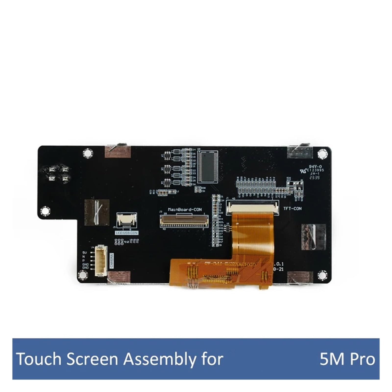 Schermo Touch Compatibile Con Flashforge Adventurer 5M Pro | Display chiaro, risposta al tocco fluida, installazione semplice, sostituzione del pannello di controllo, parte 3D