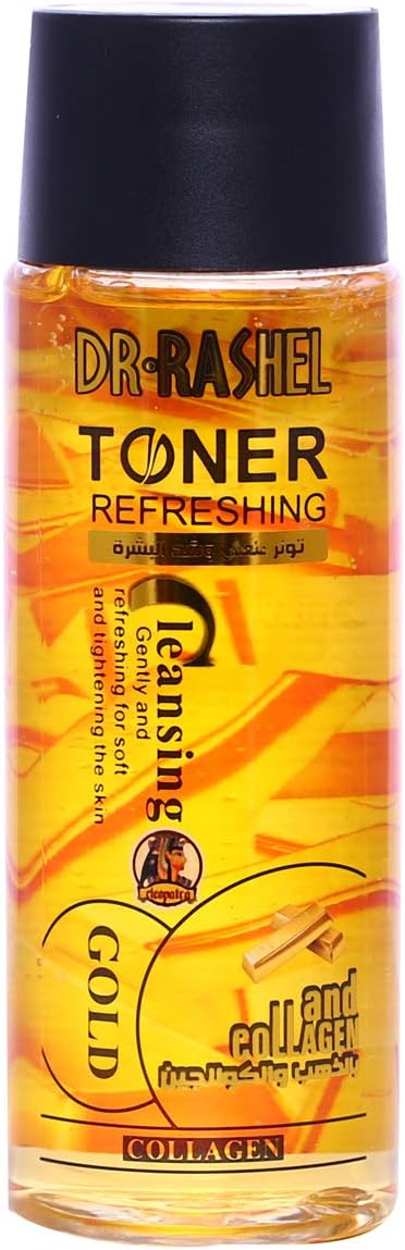 Dr. Rashel Gold and Collagen Cleansing Toner for Face, 250 ml