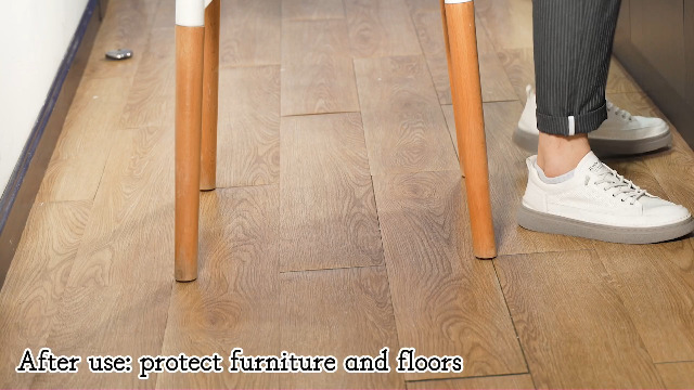 40mm Square Self Adhesive Furniture Felt Pads - Protects Your Floors - View #5