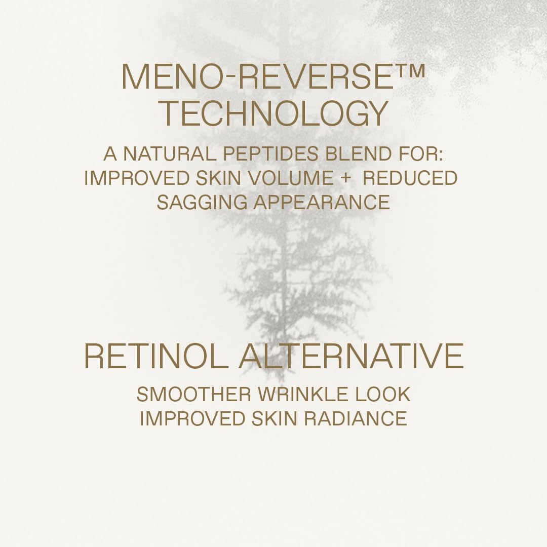 KORRES White Pine Meno Reverse Crème de nuit régénérante pour peaux matures après la ménopause, testée dermatologiquement, végétalien, 40 ml