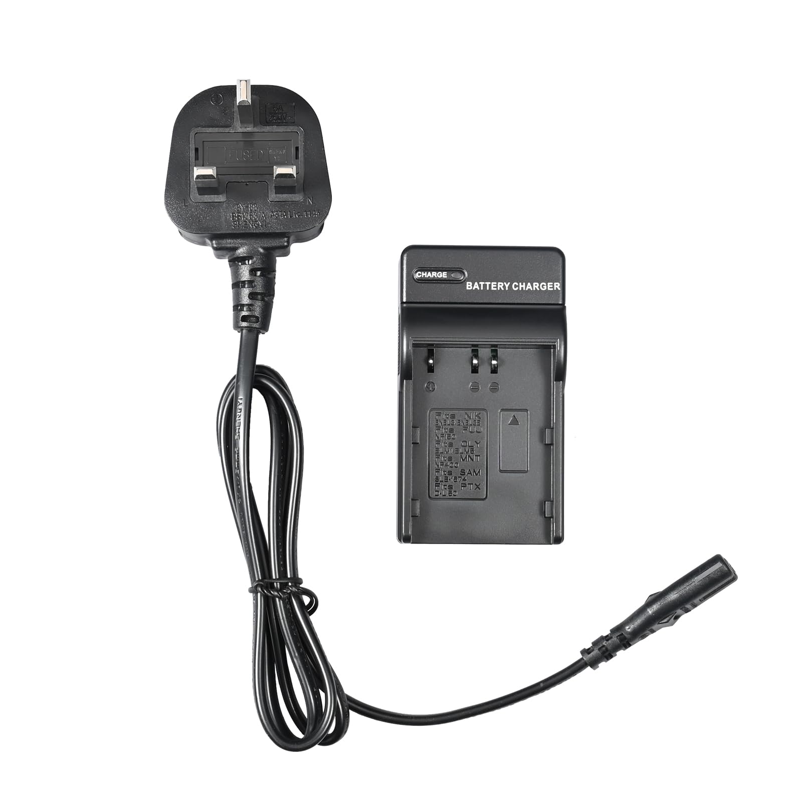 2X EN-EL3e Replacement Batteries + Travel/Car Charger For Nikon DSLRs – Compatible With D70, D80, D90, D200, D300, D700