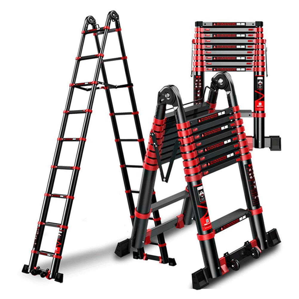 Buy 5 steps MultiPurpose Telescopic Ladder, Aluminium Portable