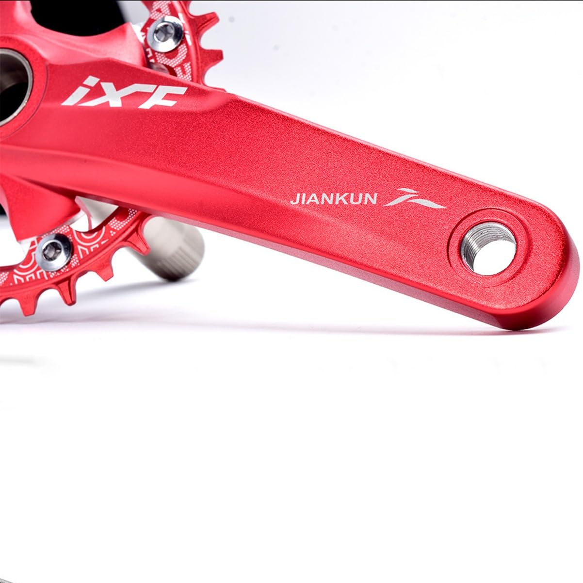 170mm Platos Y Bielas Mountain Bike 32T/34T/36/38T Integrado Hueco Platos Y Bielas Redonda con Eje De Pedalier