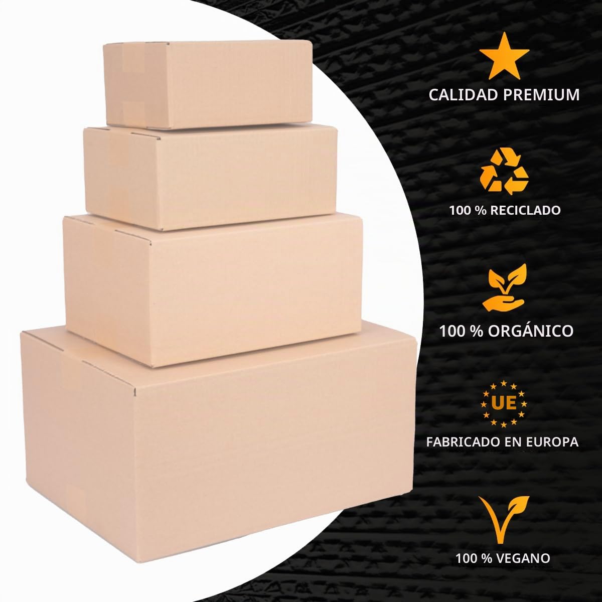 verpacking Cajas de cartón plegables 500 x 500 x 500 mm marrón (tamaño exterior 505 x 505 x 510 mm) KK 116 1 ondulado caja de envío para productos medianos DHL paquete DPD GLS Hermes cajas (5